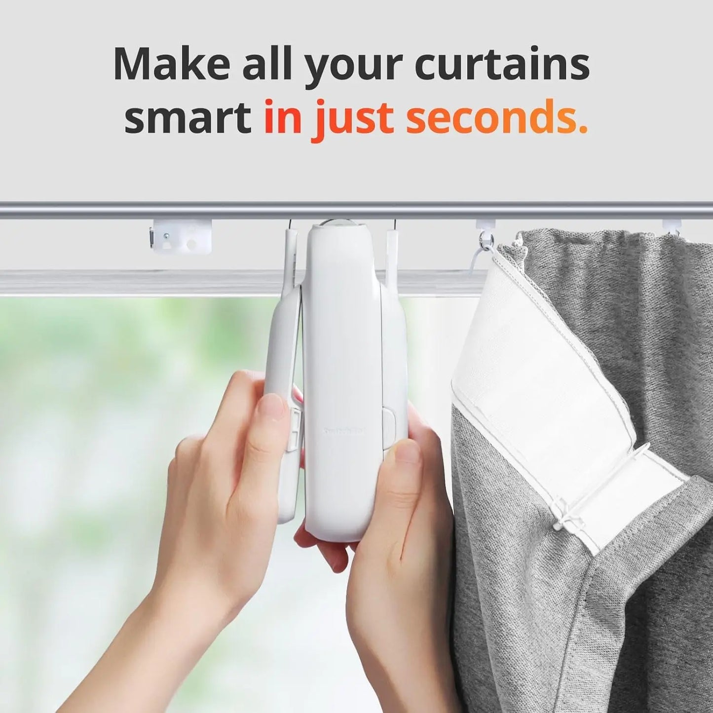 Smart Curtain Opener Bluetooth Remote Control App Add Hub Work With Alexa Google Home Homekit