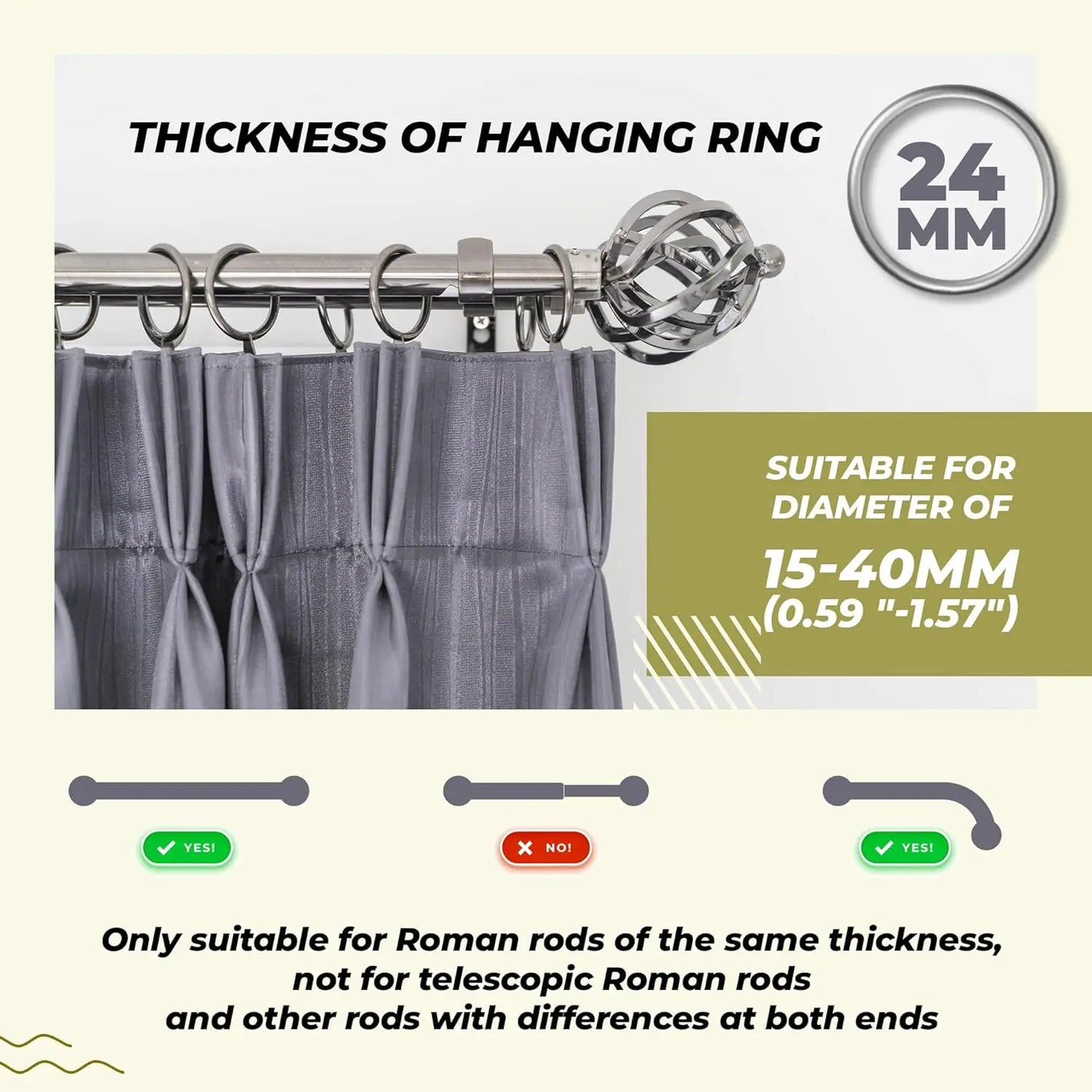 Smart Curtain Opener with Remote Control, High Performance Motor for Roman, T/U-Shaped Tracks Automated Opening and Closing (WiF