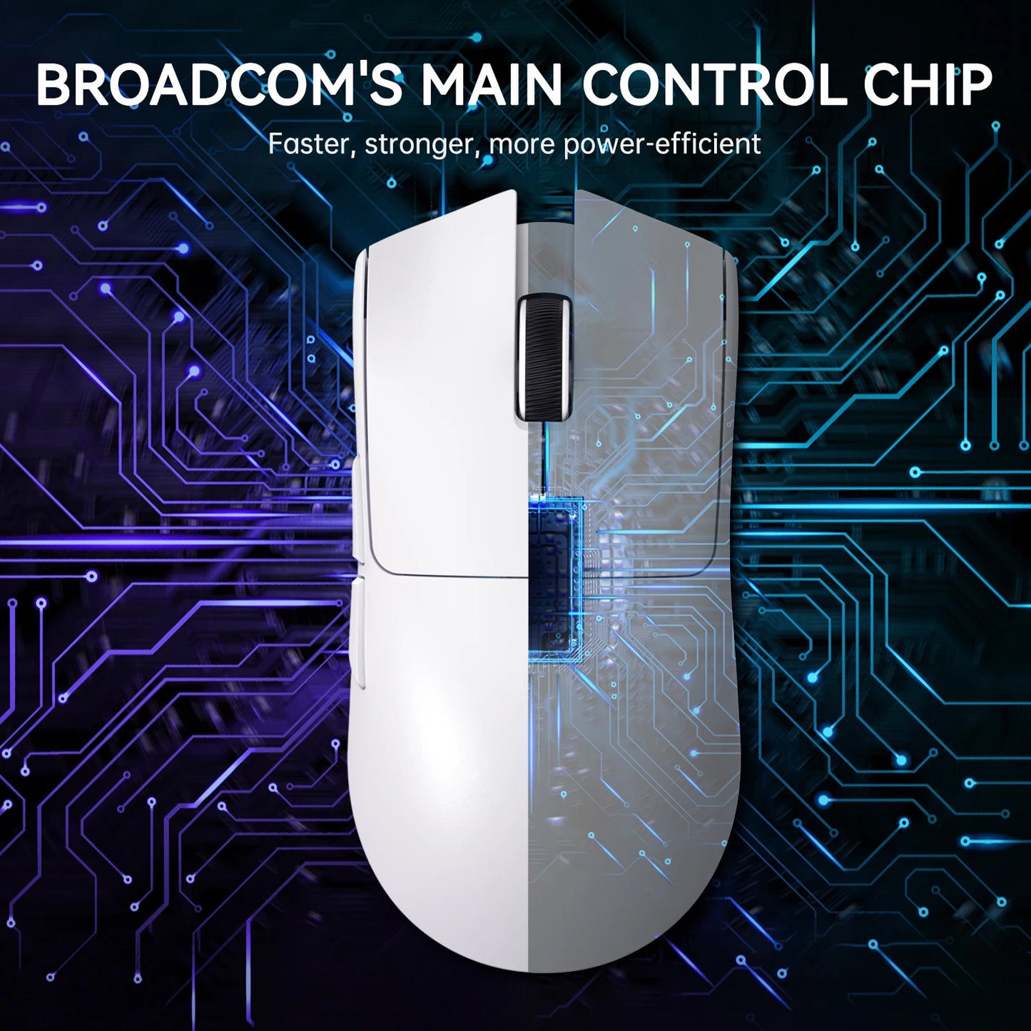 Attack Shark X11 Tri-mode Gaming Mouse with Magnetic Charging Dock, PixArt PAW3311 Sensor, 22K DPI, BT/2.4Ghz/Wired, for PC/MAC