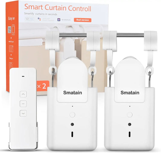 Smart Automatic Curtain Opener Robot Remote Control Timer Voice Manual Home Device