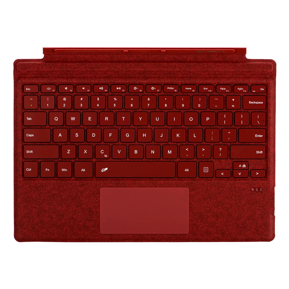 Portable Wireless Keyboard 7 Colors Backlight BT Touchpad Keypad with Trackpad Wireless Keypad for Surface Pro 3/4/5/6/7/7 Plus