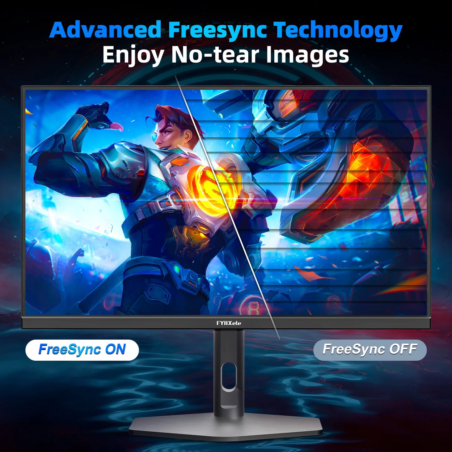 27 inch 380Hz Gaming Monitor 1080P IPS 0.5ms GTG Computer Monitor Adjustable Vertical Monitor Support FreeSync HDR VESA