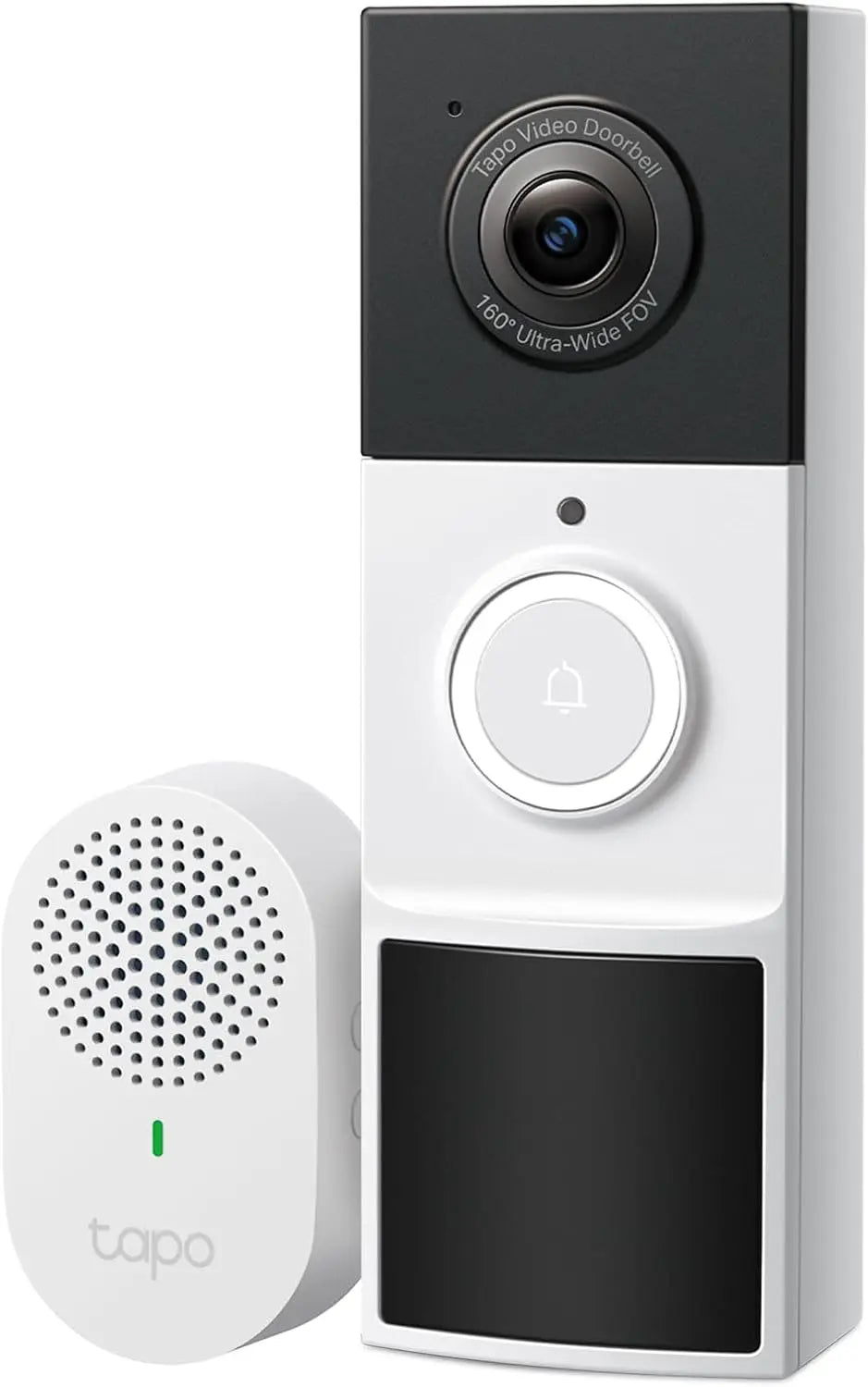Smart Video Doorbell Camera Wireless with Chime, 2K Resolution, Full Color Night Vision & Spotlights, No Monthly Fee