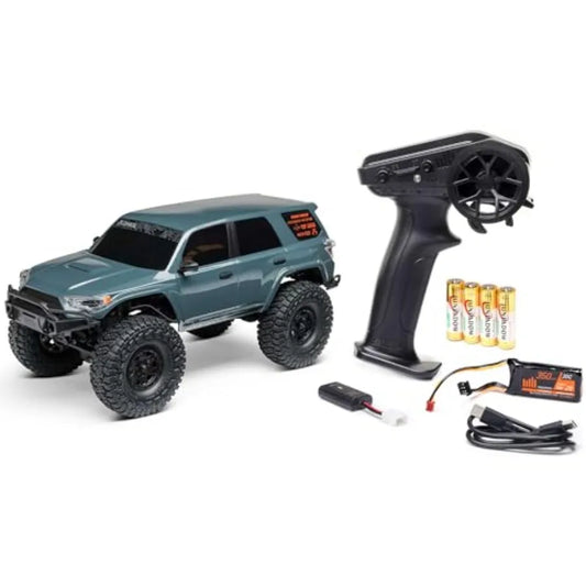 1/24 Scale Axial SCX24  4Runner 4X4 RC Rock Crawler RTR with Brushed Motor Gray Battery and Charger Included