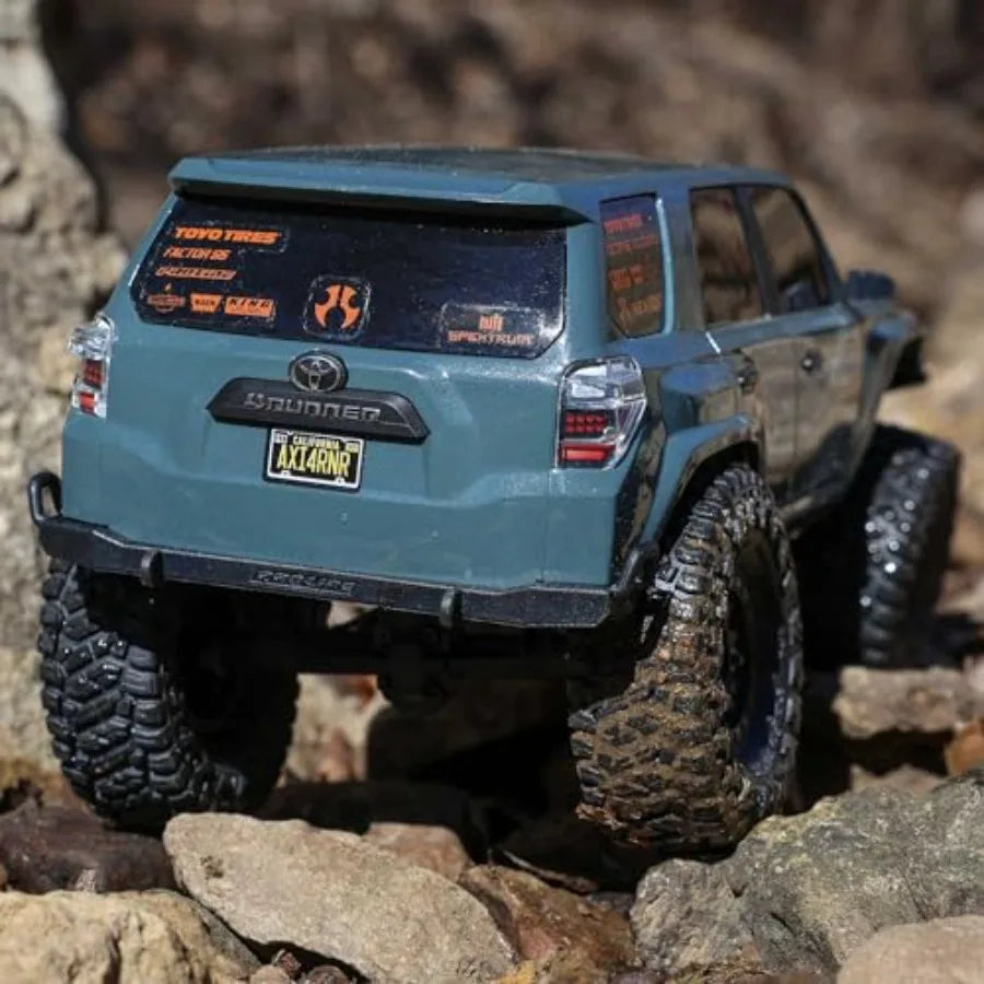 1/24 Scale Axial SCX24  4Runner 4X4 RC Rock Crawler RTR with Brushed Motor Gray Battery and Charger Included